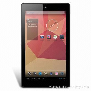 7-inch Tablet PC, Android 4.2 OS, w/ RK3188T Cortex-A9/1.4GHz, 1GB RAM, Dual Camera and 1080P Video